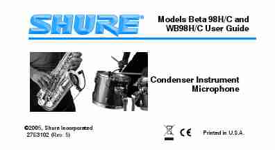 Shure Musical Instrument BETA98HC-page_pdf